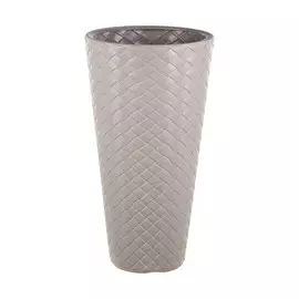 Кашпо Prosperplast matuba slim 30см мокка