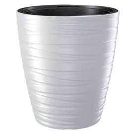 Кашпо Prosperplast Maze 40см белое