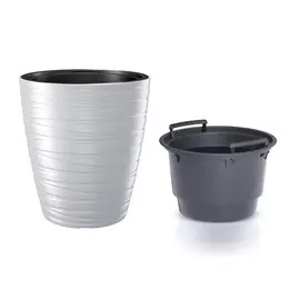 Кашпо Prosperplast maze 50см белое