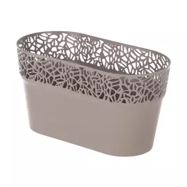 Кашпо Prosperplast naturo 27.5см мокка