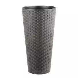 Кашпо Prosperplast rato тубус 25 см умбра