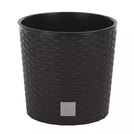 Кашпо Prosperplast Rato круглое 20 см умбра