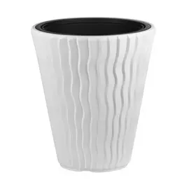 Кашпо Prosperplast sandy 40 см белое
