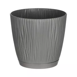 Кашпо Prosperplast Sandy 19 см серый камень