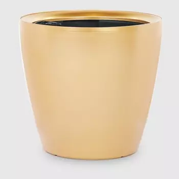 Кашпо с автополивом Green Sun d28см aq2826, матовое золото
