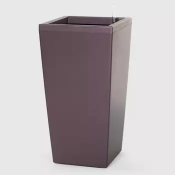 Кашпо с автополивом Greensun ic3059 кофе d30 см