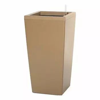 Кашпо с автополивом Greensun ic3059 матовое золото d30 см