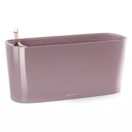 Кашпо с автополивом Lechuza Delta Oval 40 см светло-фиолетовое