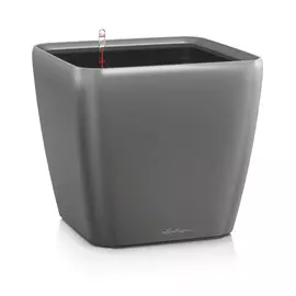 Кашпо с автополивом Lechuza Quadro 21 см Антрацитовое