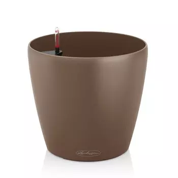 Кашпо с автополивом Lechuza trend classico 28см мускат (13203)