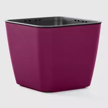 Кашпо с вставкой Greensun d10см ra1009-вино