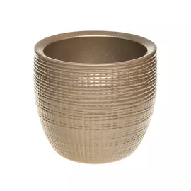 Кашпо Scheurich 866 silver gol 14 см