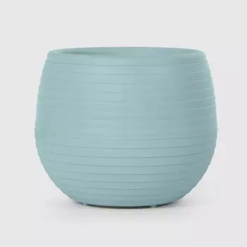 Кашпо Serinova Colorful 9,6х9 см голубое