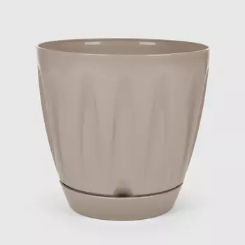 Кашпо Serinova Daisy мокко 22,5х21 см