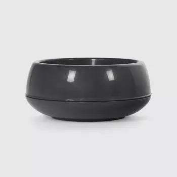 Кашпо Serinova Elvan 17.5x13.5x7.5 см антрацит