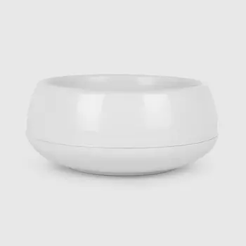 Кашпо Serinova Elvan белое 17.5x13.5x7.5 см