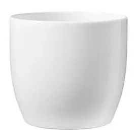 Кашпо Soendgen Basel d35 глянцевый белый