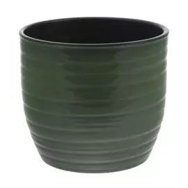 Кашпо Soendgen Bergamo d13 глянец зеленый