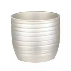 Кашпо Soendgen Bergamo d13 см лунное серебро