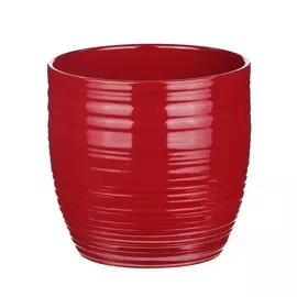 Кашпо Soendgen Bergamo d16 см бордо глянцевый