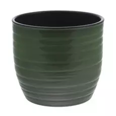 Кашпо Soendgen Bergamo d16см глянец зеленый
