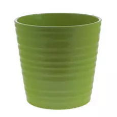 Кашпо Soendgen Canberra d13 глянец зеленый