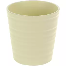 Кашпо Soendgen Canberra d13 матовый жёлтый