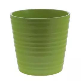 Кашпо Soendgen Canberra d16 глянец зеленый