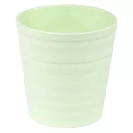 Кашпо Soendgen Canberra d16 матовый зелёный