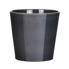 Кашпо Soendgen Dallas d14см глянцевое серо-голубое