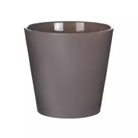 Кашпо Soendgen Dallas d19см глянцевое серо-голубое