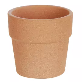 Кашпо Soendgen lima mini d7 матовый терракот