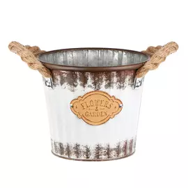 Кашпо стальное Dekor pap Маленькое