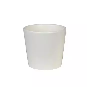 Кашпо Студия-Декор Керамическое белое 10 см конус