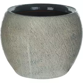 Кашпо Ter steege ayla серое д17в13