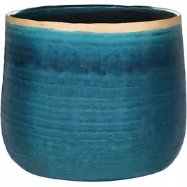 Кашпо Ter steege iris бирюзовое д26в21