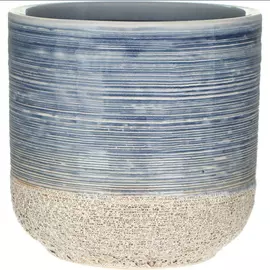 Кашпо Ter steege issa светло-голубое д15в15