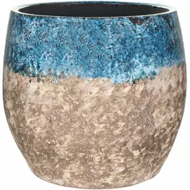 Кашпо Ter steege lindy голубое д30в25