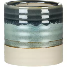 Кашпо Ter steege Nikkie голубое д11в11