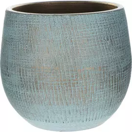 Кашпо Ter steege ryan голубое д22в20