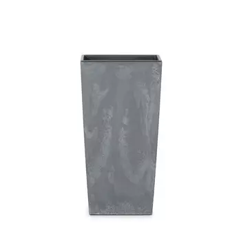 Кашпо Urbi square темно-серое 40х40х75 см