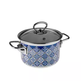 Кастрюля эмалированная Hitt Azulejo 2 л