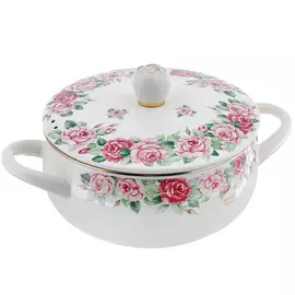 Кастрюля Ejiry Императорская роза 3,3 л