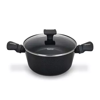 Кастрюля Fissman Ferro 14525 алюминиевая 24x11,5см, 4,43 л