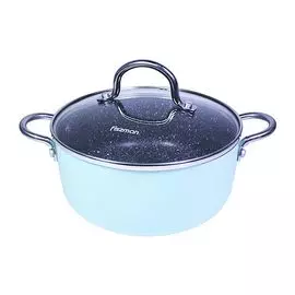 Кастрюля Fissman mini chef 18x8 см 1,8л аквамар