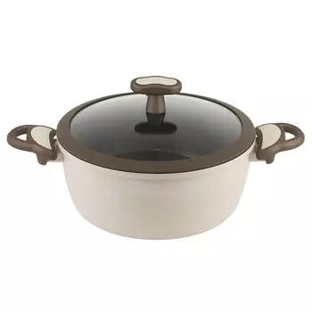 Кастрюля Gipfel Stadella beige 24х11 см/5 л