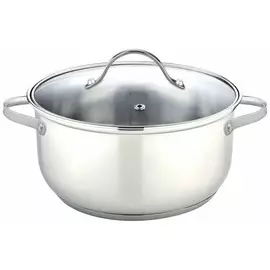 Кастрюля Hitt Bravo стеклянная крышка 2,1 л 18x9 см