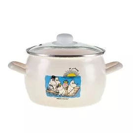 Кастрюля Hitt Moomin 3,5 л на плоту