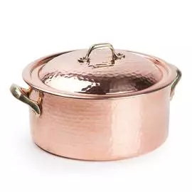 Кастрюля из меди Smc с крышкой 14 см