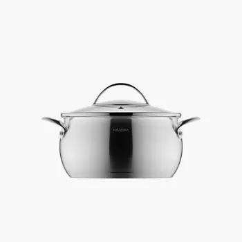 Кастрюля Nadoba Linda со стеклянной крышкой 20 см / 3 л